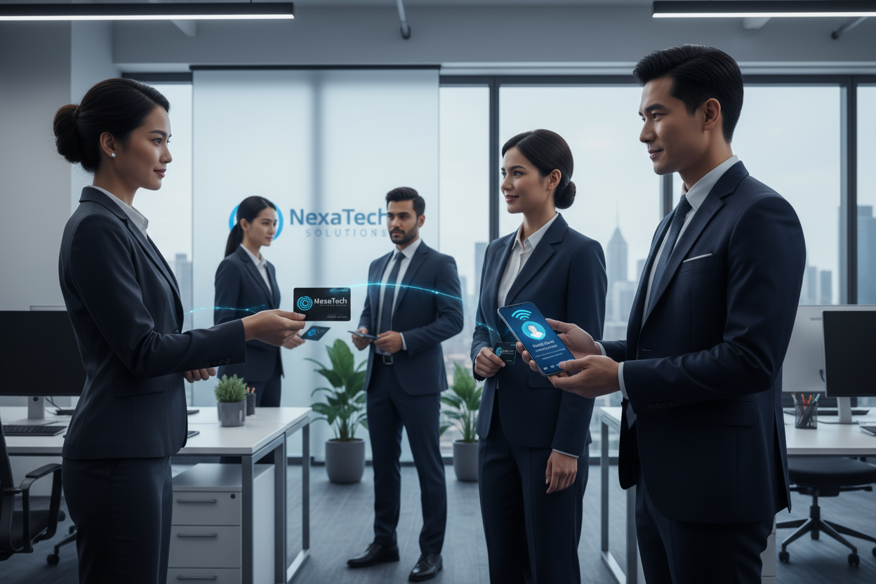 How Businesses Use NFC Cards to Boost Team Branding