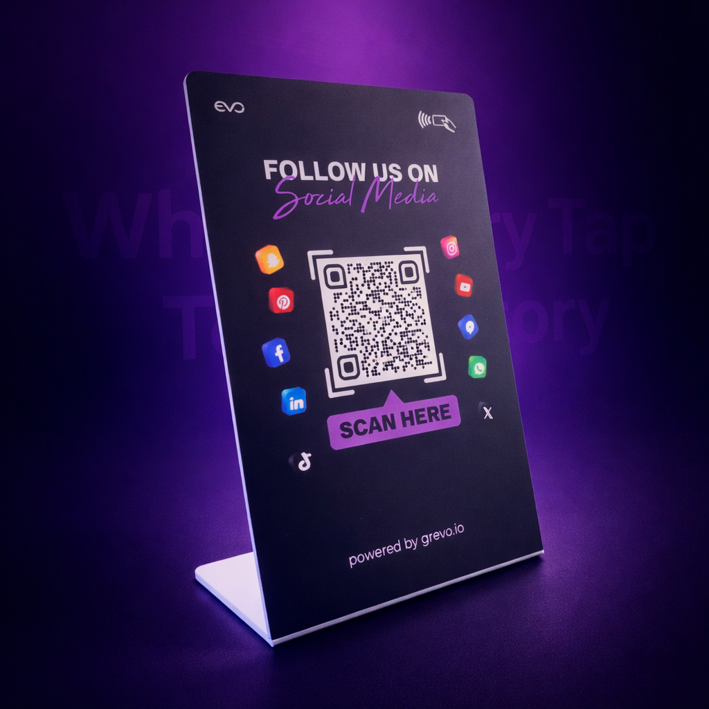 Social Media Display Stand 2