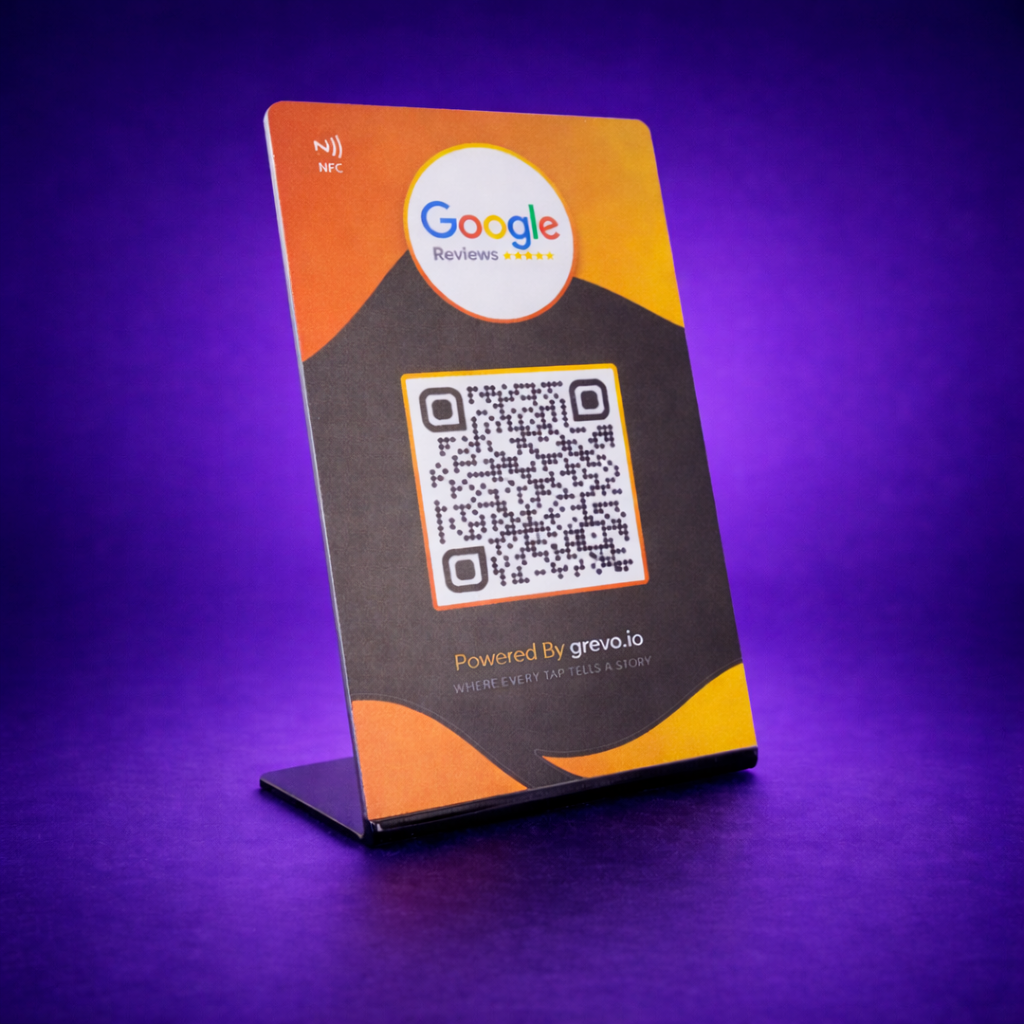 Display Stand Google Review (Black)