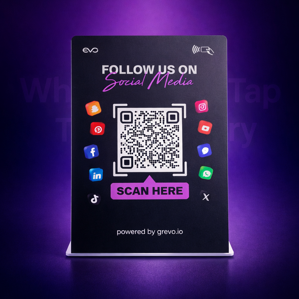 Social Media Display Stand 2