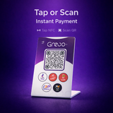 Social Media Display Stand 3 Instant Payment Display Stand