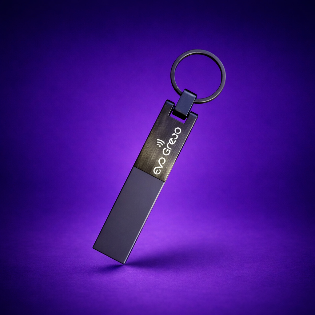 NFC Keychain | Smart Metal | Tap or Scan